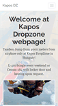 Mobile Screenshot of kaposdz.hu